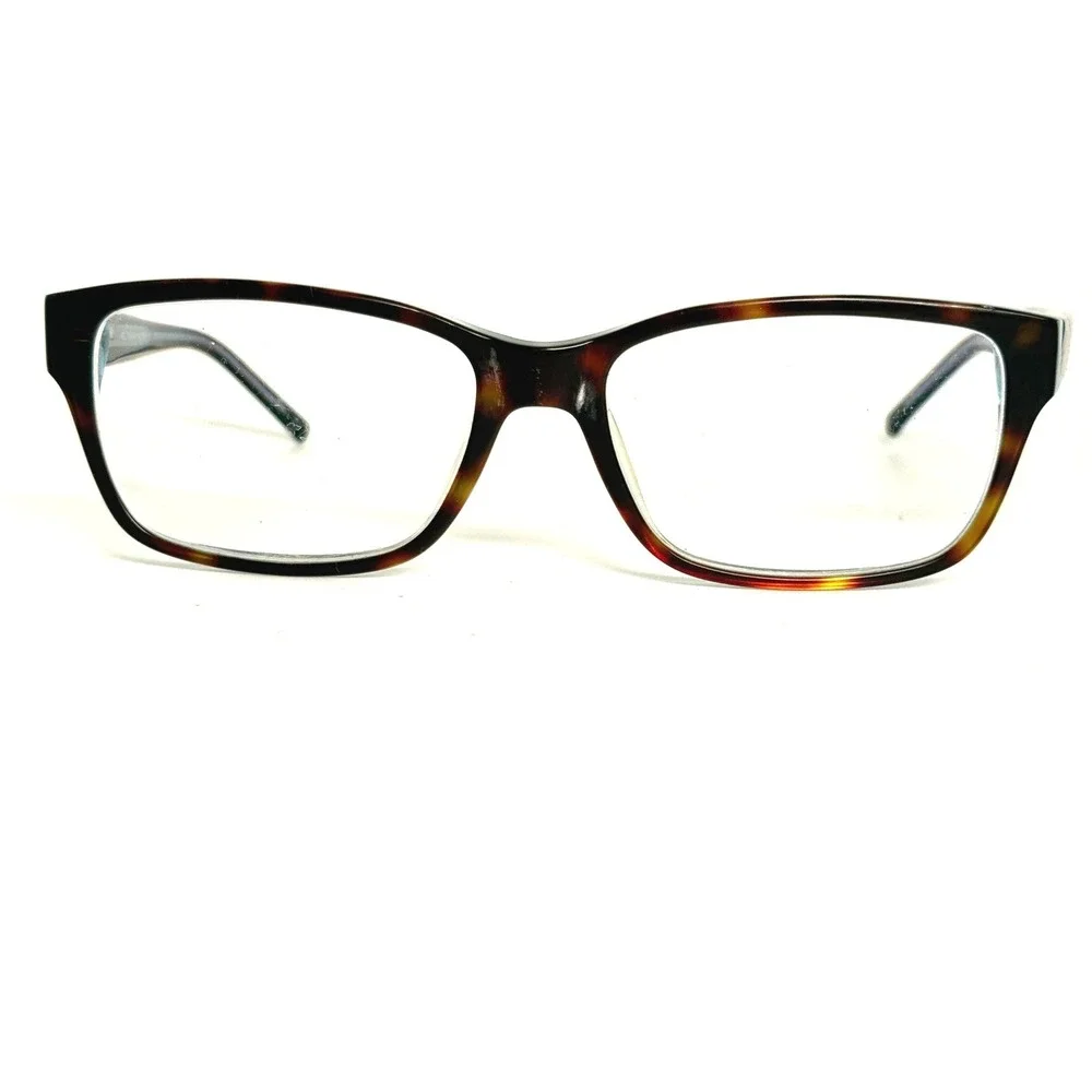 Helium 4202 Blu Tort Eyeglasses Frames 52-16-140 Blue‎ Tortoise Rectangle Womens